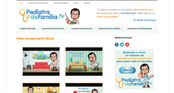 Desktop Screenshot of pediatradefamilia.com.ar
